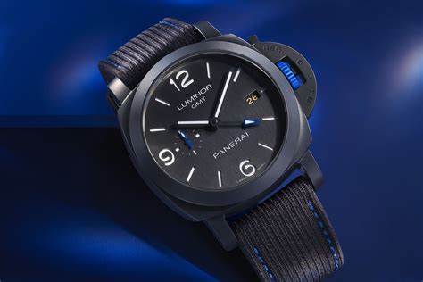 bucherer blue panerai|Panerai Luminor GMT Bucherer BLUE(PAM01176).